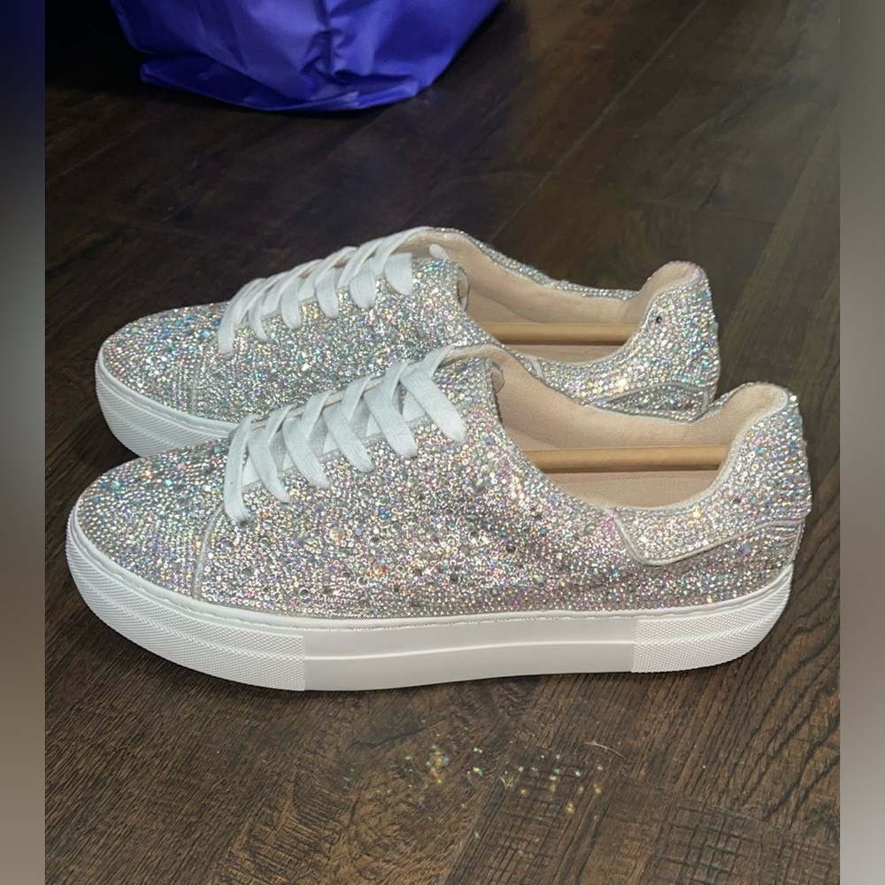 Betsey Johnson sneakers NEVER WORN